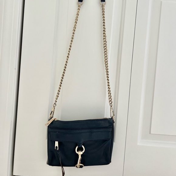Navy Rebecca Minkoff mini MAC bag - Picture 3 of 5